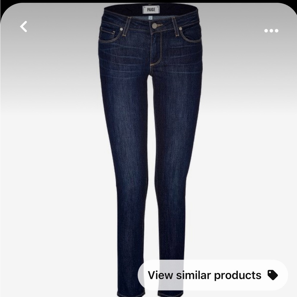 Paige Skyline Ankle Peg Jeans
